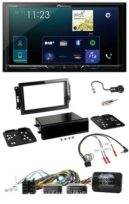 Pioneer Lenkrad Bluetooth USB 2DIN DAB Autoradio für Dodge Jeep - Bild 1 von 4