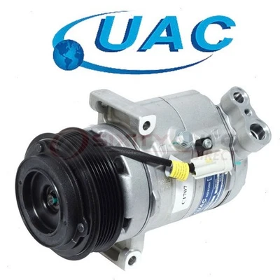 UAC AC Compressor for 2010-2015 Chevrolet Camaro 3.6L V6 - Heating Air gc - Image 1 of 4