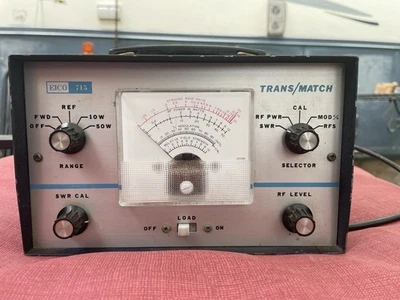 EICO 715 TRANS/MATCH - SWR, POWER, MODULATION & FIELD STRNGTH - Image 1 of 4