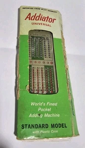 Vintage Addiator Universal Standard Model West Germany Calculator with Stylus - Picture 1 of 9