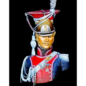 1/10 BUST Resin Model Kit Napoleonic Wars Polish General Unpainted - Picture 1 of 2