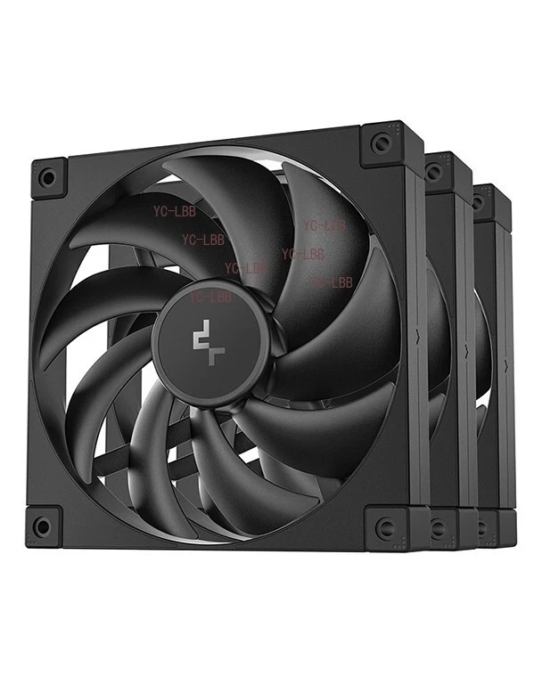 DeepCool FD14 3 IN 1 Black Performance 140mm Case Fan - Image 1 of 4