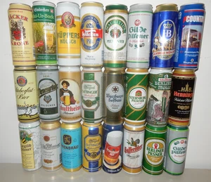 24 Schöne ältere Bierdosen aus DEUTSCHLAND (50cl) Leer !! 02 - Picture 1 of 1