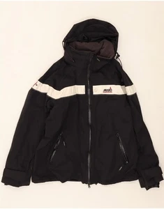 MUSTO Mens Performance Windbreaker Jacket UK 40 Large Black Colourblock AR10 - Picture 1 of 4