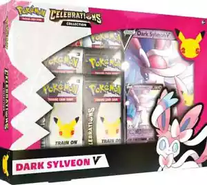Pokémon JCC Celebraciones Colección Sylveon V Oscura Caja Sellada de Fábrica - Imagen 1 de 1