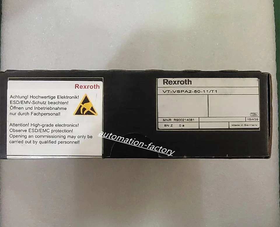 Rexroth VT-VSPA2-50-10/T1 Amplifier R900214081 Fast shipping - Image 1 of 1