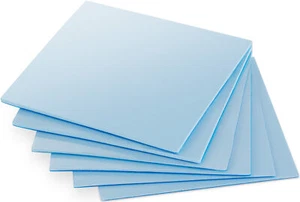 Poppstar 6x podkładka przewodząca ciepło 50x50 mm, przewodność cieplna 6 W/mk, 0,5 mm/1 mm/1,5 mm - Zdjęcie 1 z 5