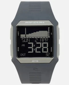 Rip Curl Men's Rifles Surf Tide Digital 41mm Watch in Grey - Picture 1 of 2