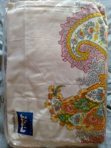 Completo I Copripiumini Flou Singolo Tibet Rosa 155x200 Sotto 90x200 Vintage New - Foto 1 di 2
