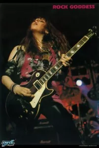 ROCK GODDESS POSTER Live on Stage RARE HOT NEW - Picture 1 of 1