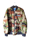 Adidas Originals Bomber Jacket Mens Size Medium Camouflage Pattern Multicoloured