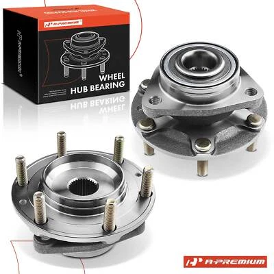 Conjunto de buje y cojinete de rueda delantera A-Premium 2x para Hyundai Entourage 07-09 Kia Foto 1 de 4