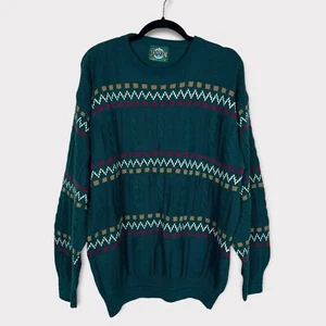 Jantzen Mens Pullover Sweater XL Grandpa Casual Knit Preppy Academia Coastal - Picture 1 of 7