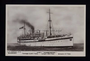 na9928 - Royal Navy Troop Transport Bibby Liner - HMT Dorsetshire - Postkarte  - Bild 1 von 1