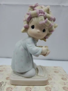 Figura Precious Moments "El espíritu está dispuesto pero la carne es débil" 100196   - Imagen 1 de 9