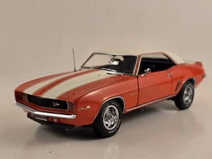 Franklin Mint 1969 Chevrolet Camaro Z/28 RS "ORANGE" LE 1:24 RARE / L@@K! - Picture 1 of 22