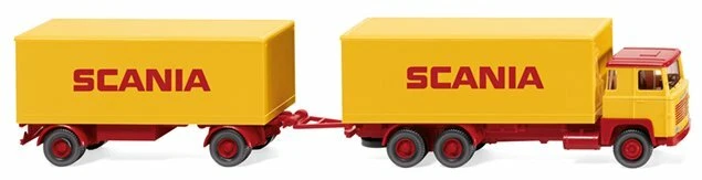Wiking 045702 - 1/87 Trailer Truck (Scania 111) "SCANIA" - New - Image 1 of 1