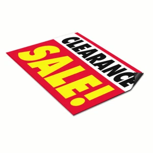 Car Magnet Set of 2 Clearance Sale Advertising Printing J Industrial Sign - Picture 1 of 7