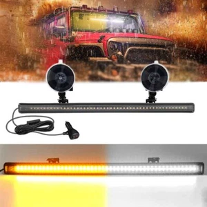 Frontblitzer LED Blitzlicht Warnleuchte Strobe Licht Gelb 12V 24V KFZ LKW PKW - Bild 1 von 10