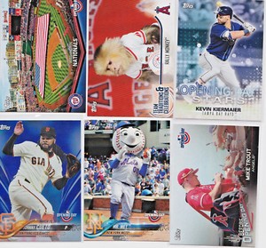 2018 Topps Opening Day Insert Card YOU PICK Team Tradition, Mascots, etc