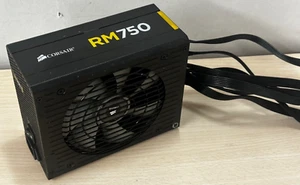 ⚡ Corsair RM750 — 750W 80+ Gold Fully Modular PSU | Includes Cables | Used - Afbeelding 1 van 3