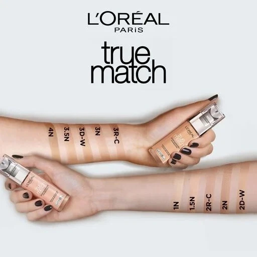Light tonal cream L'Oreal Paris True Match Foundation with hyaluronic acid,30 ml - Image 1 of 1