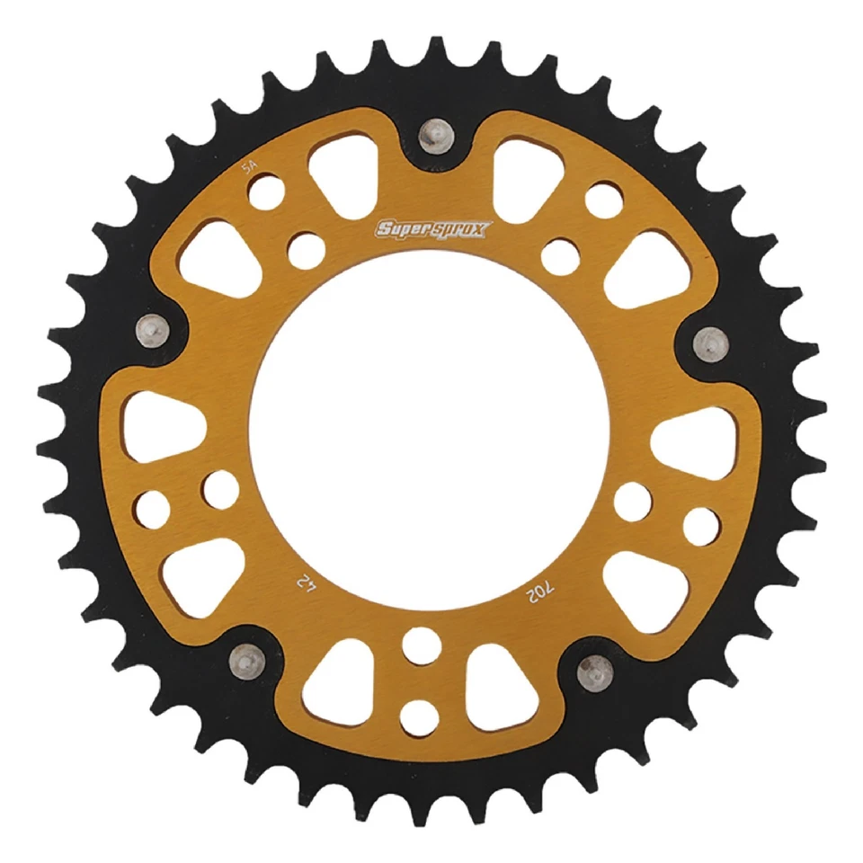 Gold Stealth Sprocket For Aprilia Dorsoduro 1200 2011-2012; RST-702-42-GLD Foto 1 de 4