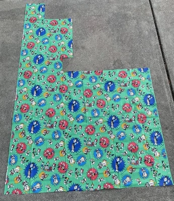 Raro Antigo 1995 ANIMANIACS 44” X 37” + mais peça de tecido de lona Warmer Bros. - Imagem 1 de 4