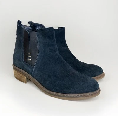 Botines ERIC MICHAEL Talla 9 EU 40 Negro Gamuza y Cuero Punta Foto 1 de 4