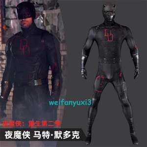 Daredevil: Born Again Season 2 Jumpsuit Suit Halloween Cosplay Bodysuit Costume - Picture 1 of 26