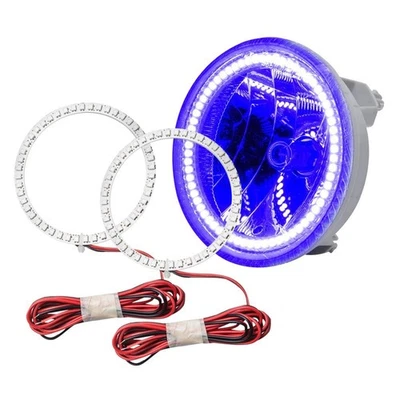 LED Fog Light Halo Ring Lights UV/Purple For 2010-2013 Chevrolet Camaro Foto 1 de 4