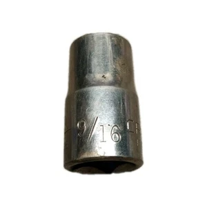 Vintage Craftsman 1/2" Drive SAE 6 Point Shallow Socket G 44056 USA  9/16 - Picture 1 of 5