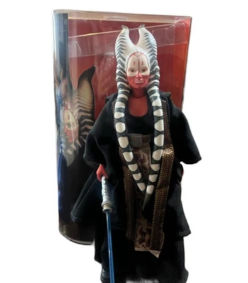 Star Wars Hasbro 2005 12" pulgadas Shaak Ti Jedi Venganza de los Sith Rots Nuevo Sin usar, en caja Foto 1 de 3