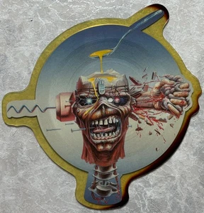 Iron Maiden - Can I Play With Madness - 1988 - 7" Shape Pic Disc 45RPM - Picture 1 of 3