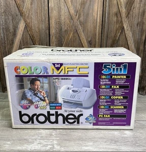 Brother MFC-3220c Color Printer Fax 5-in-1 Multi-Function Scanner Copier - NEW! - Picture 1 of 15