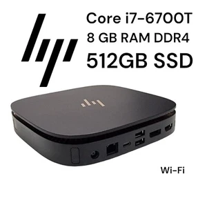 HP Elite Slice G2 Mini i7-6700T 4x2.8GHz / 8GB RAM/512GB SSD/ WiFi/WIN 10Pro#HP2 - Bild 1 von 10