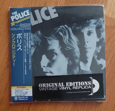 The Police - Reggatta De Blanc (CD Album) 30th Anniversary Vintage Vinyl Replica - Bild 1 von 2