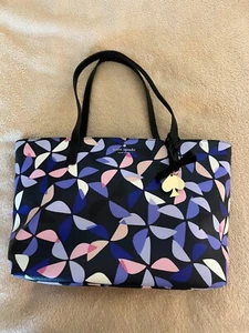 Kate Spade New York Hawthorne Lane Spinner Ryan Tragetasche Schultertasche Marineblau Multi - Bild 1 von 6