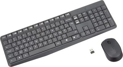 Logitech MK235 Kabellose Tastatur-Maus-Kombination für Windows Französisch✅ - Bild 1 von 2