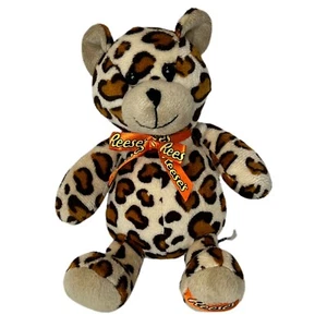 Reese’s Mini Bär Plüschtier 6 Zoll Stofftier Spielzeug Leopardenmuster - Bild 1 von 8