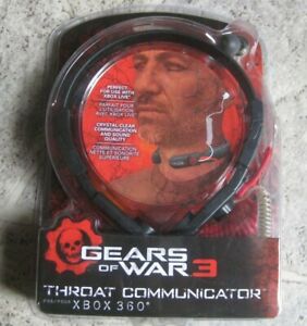 Mad Catz Headset GEARS OF WAR 3 Throat Communicator XBOX360 X360 Merchandise OVP