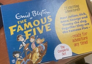 Famous Five Complete Box Set of 21 Titles (FAST SHIP) - 21 Exciting Adventures! - Picture 1 of 2