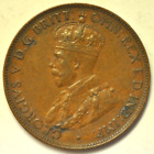 mw23050 Australia; 1/2 Penny 1936 (m)  George V  - XF - Krause Catalog XF-$25.00