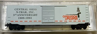 Micro Trains N-Scale 50ft Box Car Special Run Central Ohio Anniversary 1994 NIB - Image 1 of 4