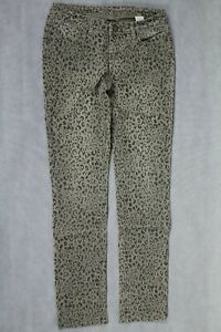 Jeans mit Leoparden Print Leo Look Langgröße 72 Gr. 36 von Laura Scott