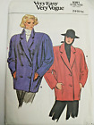 Jacket Double Breasted Loose 14 16 18 VOGUE 9381 Sewing Pattern Very Easy UC VTG