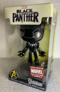 Funko Marvel Wobblers Black Panther Marvel Collector Corps Disney Exclusive - Picture 1 of 7