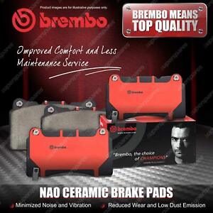 4pcs Rear Brembo NAO Ceramic Brake Pads for Ssangyong Rexton GAB Actyon QJ Kyron