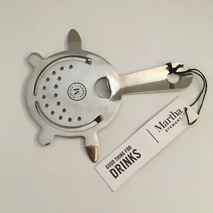Martha Stewart Good Thing For Drinks Bar Cocktail Strainer - Picture 1 of 4