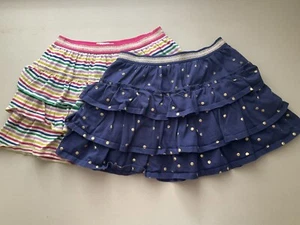 Mini Boden Bundle of 2 Girls Jersey Ruffle Skorts Size 13- 14 - Picture 1 of 11